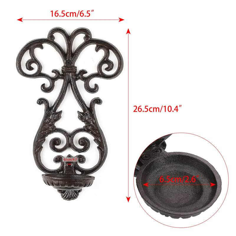 2 Piece Metal Wall Wall Sconce Set