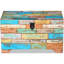 Commode de rangement en bois massif Bem