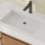 Dessus de meuble-lavabo de salle de bain en pierre à surface solide Casainc