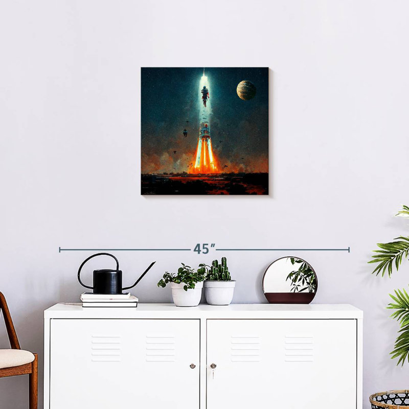 Kelan Go Away, 20" H x 20" W