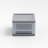 Wayfair Basics® Alina Stackable Storage Bin W/ Drawer, Grey-1216795445