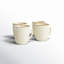 Ensemble de 4 tasses à café en grès 13 oz Leny-1158381965