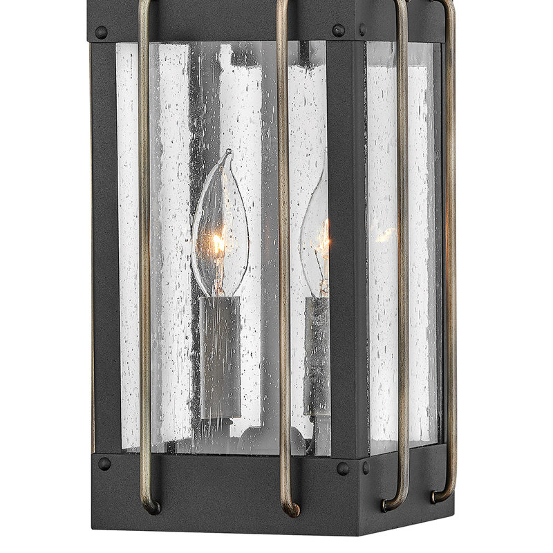 Fitzgerald Two-Light Outdoor Heritage Wall Lantern
