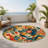 Snazzy Ripple Indoor And Outdoor Area Rug-921100247