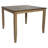 Huerfano Valley Solid Wood Top Four Leg Base Dining Set