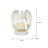 6.4'' H Resin Tabletop Candlestick with Candle Included-598550220