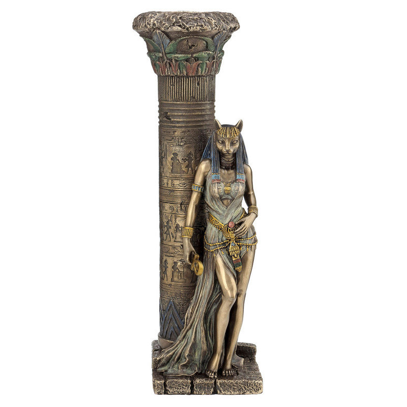 Figurine déesse égyptienne 10,83 po H Bastet