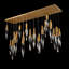 Kindjal 23 Light Crystal LED Multi-Light Pendant-1523346246