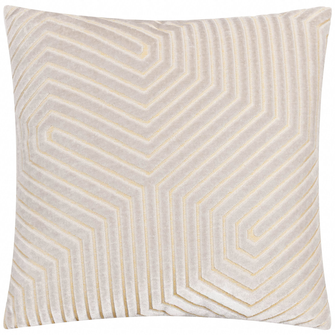 Evoke Geometric Square Cushion