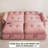 77.5" Pull Out Sleeper Sofa Bed Loveseat Chaise 3 In 1 Velvet Convertible Couch With USB Charging & Side Pocket & Adjustable Backrest & Tufted Design-1970459918