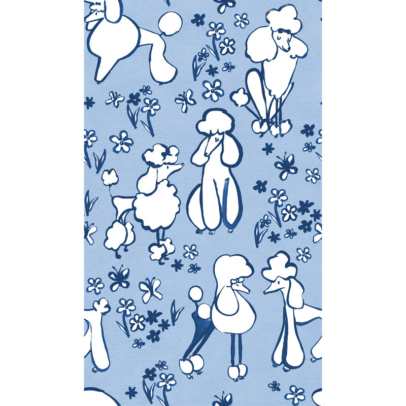 Wallpaper Double Roll by Yuki Osada, Blue Hues