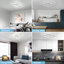 Daizjah 4-Light LED Flush Mount Ceiling Light