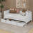 Twin Size Solid Wood Daybed with Two Drwaers-101416327