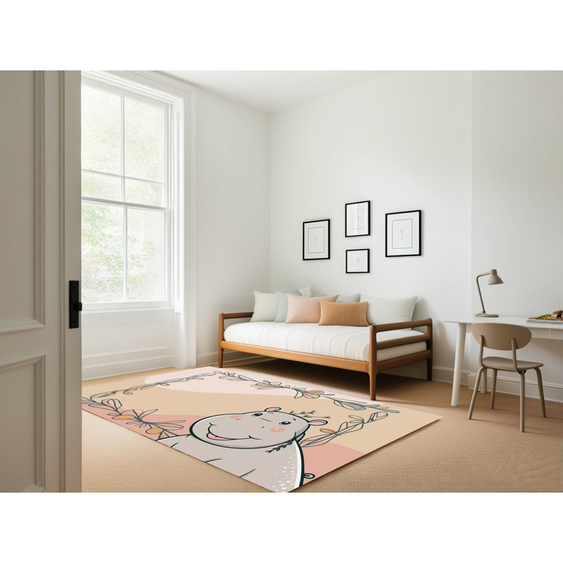 Tapis pour enfants East Urban Home, Rectangulaire 2 pi x 3 pi