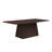 Vireo 82'' Organic Modern Wooden Pedestal Dining Table with Sculptural Base-120907036