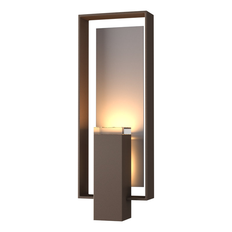 Shadow Box Outdoor Sconce, Marine Grade White, Marine Grade White, Yes