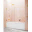 Illume 68 in. x 58.25 in. Fully Frameless Hinge Bathtub Door-624852171