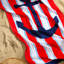 Jonathan Adler Big Anchor Beach Towel