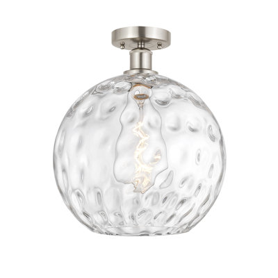Cindi Glass Semi Flush Mount