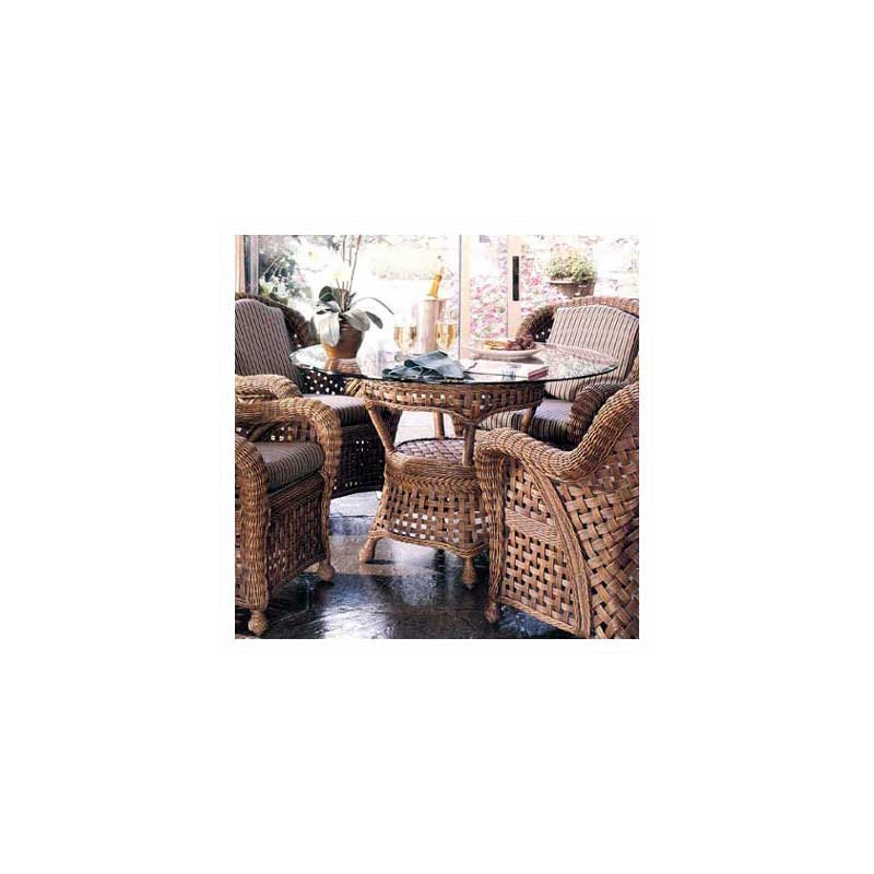 Table de salle à manger yogyakarta, Noyer, 29 po x 48 po x 48 po