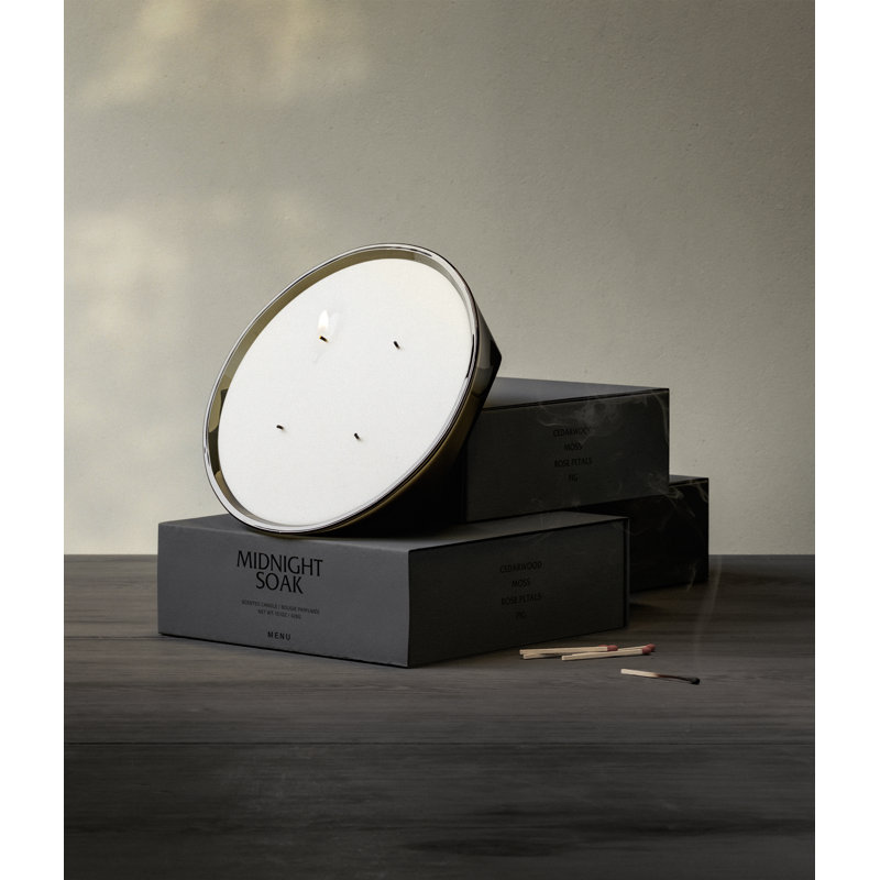 Olfacte 2.1" H Scented Midnight Soak Candle