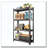 4-Tier Adjustable Metal Storage Shelf