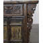 Carved Elm Dual-Drawer Cabinet