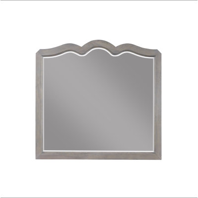Miroir festonné, aucun assemblage requis