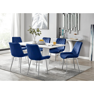 Ensemble de 6 tables de salle à manger Eubanks