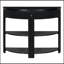 Console demi-lune avec tiroir et 2 tablettes-272522664