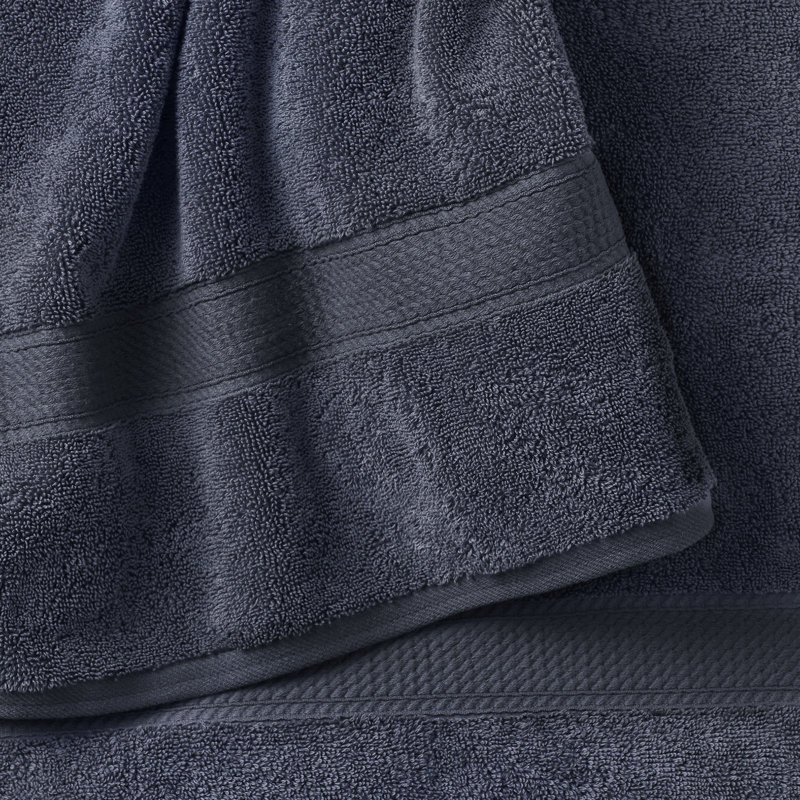 Payten Classic Certified Egyptian Cotton Bath Towel, Midnight Navy