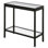 Alexis Glass Top End Table with Storage