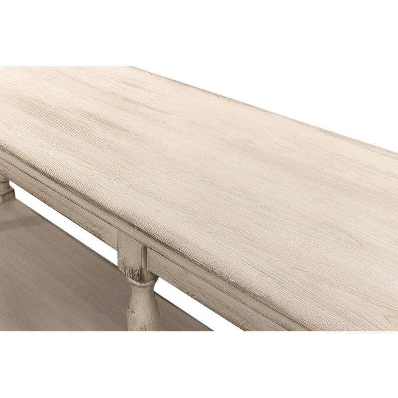 Jensen 95'' W Solid Wood Console Table