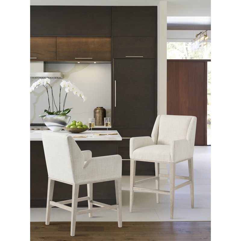 Antonio Upholstered Counter Stool, Bar Stool (30" Seat Height)