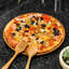 Round Teak Wood Plate - Large