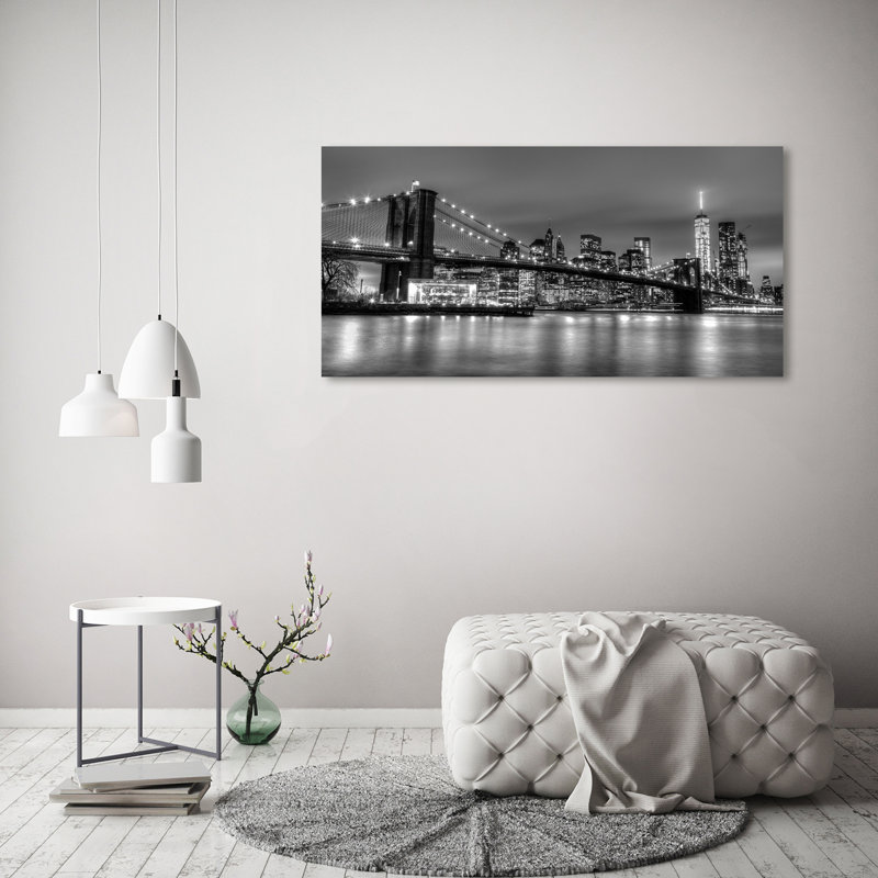 Brooklyn Bridge - Wrapped Canvas Print
