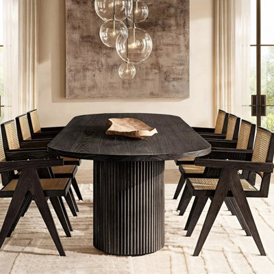 Chaise de salle à manger avec accoudoirs Rhia