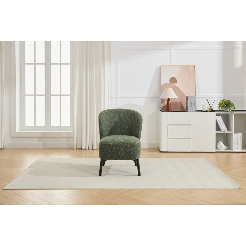 Talia Boucle Chair , Green