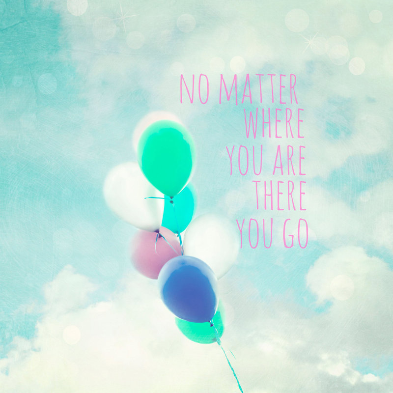 No Matter Where You Are by Sylvia Cook - Wrapped Canvas Print, 81cm H x 81cm W