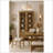 Tall Display Cabinet - Cashew-2057510923