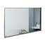 Miroir de salle de bain pour mur, miroir mural, miroir rectangulaire moderne en métal pour salon, salle de bain-991777060