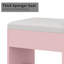 Dressing Table With Mirror And LED Lights, Power Outlet And USB, 3 Ligshting Modes, 5 Drawers, Stool-131792550