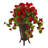 Geranium Arrangement in Planter