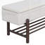 Banc de rangement rembourré Farmhouse avec compartiment caché, banc d'entrée moderne pour le salon, le vestibule et les couloirs-742660719