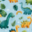 Papier peint dinosaures tropicaux-1319725938