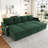 Convertible U-Shaped Sectional Sofa Bed