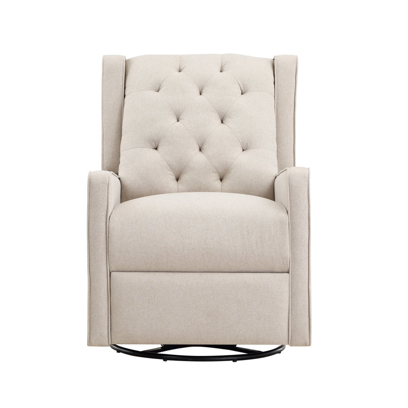 Bryton Swivel Recliner Glider, Latte