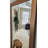 Shmuel Wood Framed with Safety Backing Ideal for Bathroom / Vanity Mirror-744902713-724599324
