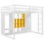 Lit mezzanine en bois avec garde-robe, tablettes et armoire-2060038470-2060038471