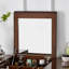 Coiffeuse avec miroir, 5 tiroirs, 1 chaise